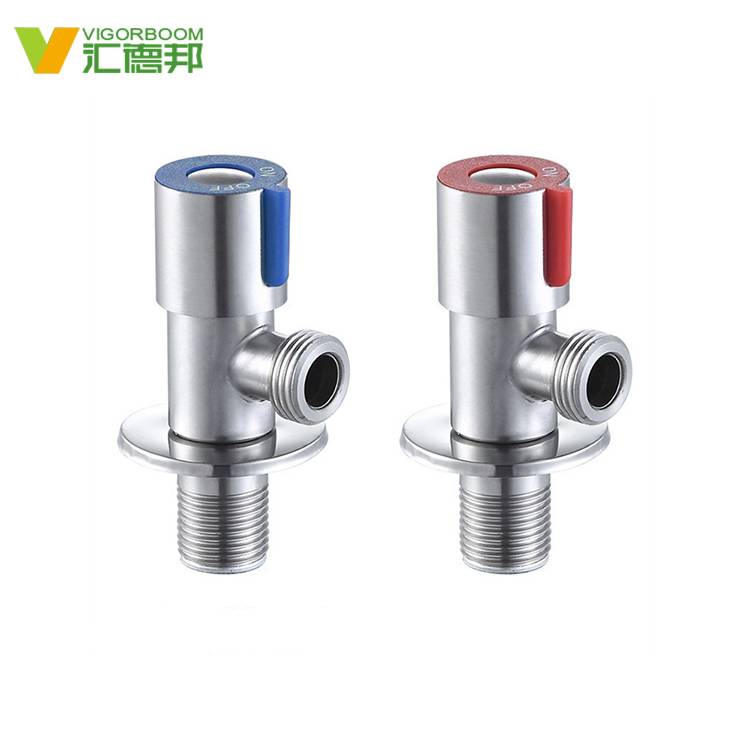 Oem Commercial Price 90 Degree Water Multi Function Stainless Steel Toilet Angle Valve